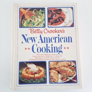 Betty Crocker's New American Cooking Cookbook 1983 **AS IS**